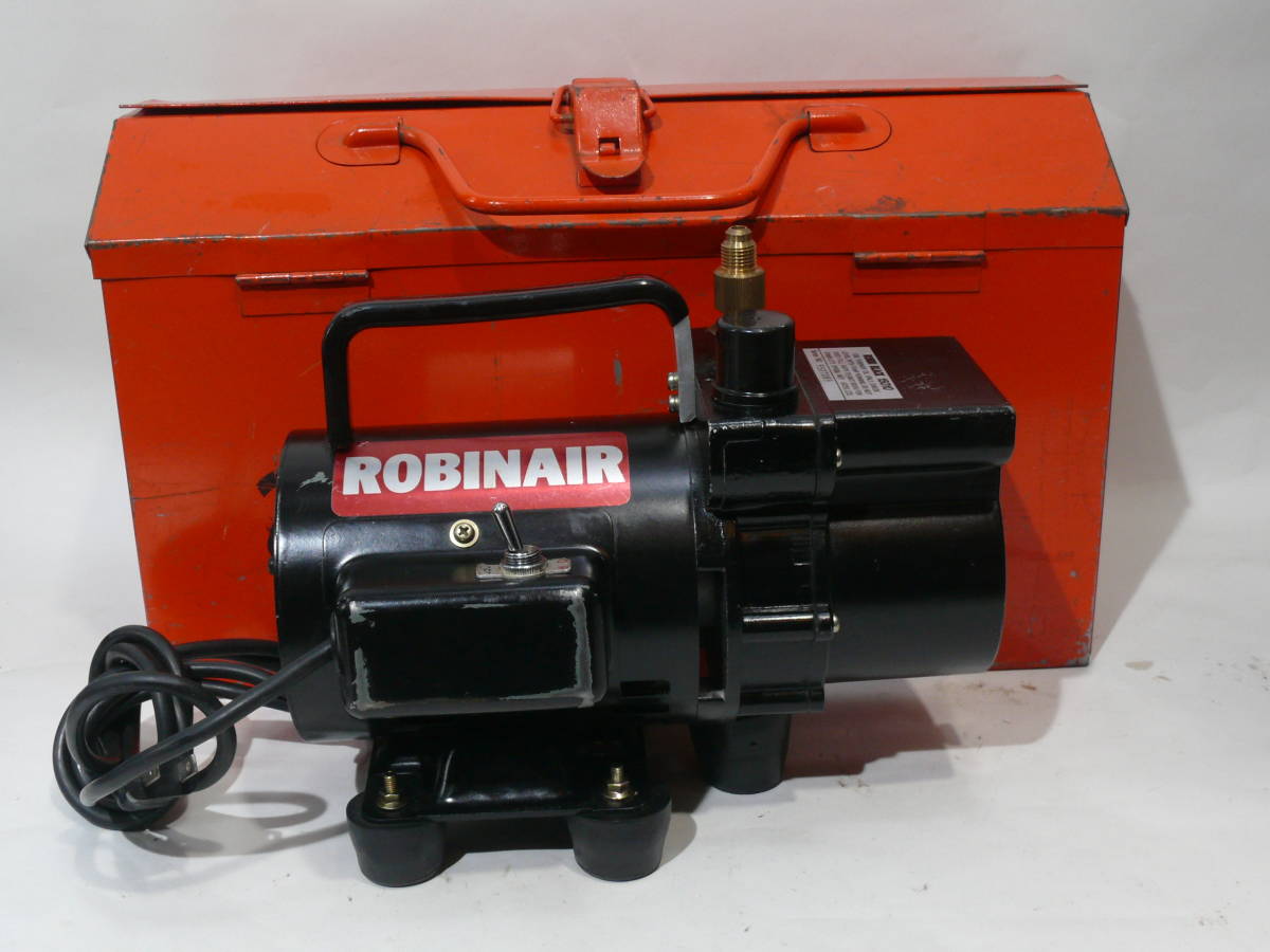 ロビネア 真空ポンプ 15010 ケース付 ROBBI BLACK