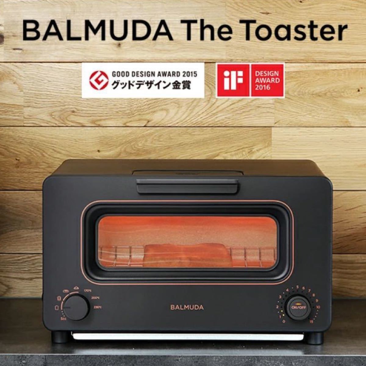 【新品未使用】バルミューダ ザ・トースター スチーム ブラック BALMUDA The Toaster K05A-BK