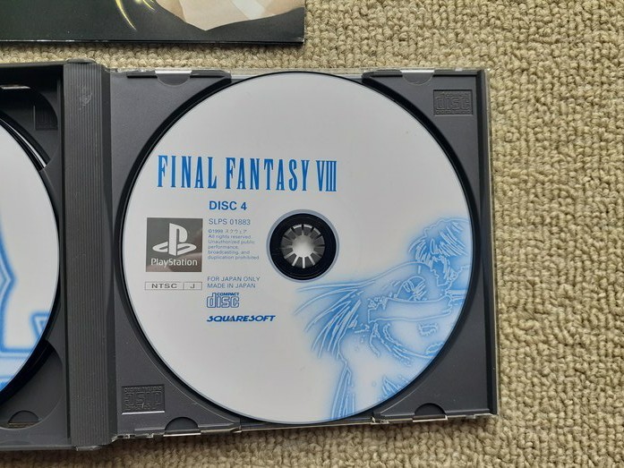 ♪♪迅速発送 動作品 SＯＮＹ PS1 ゲームソフト ファイナルファンタジーⅧ♪♪