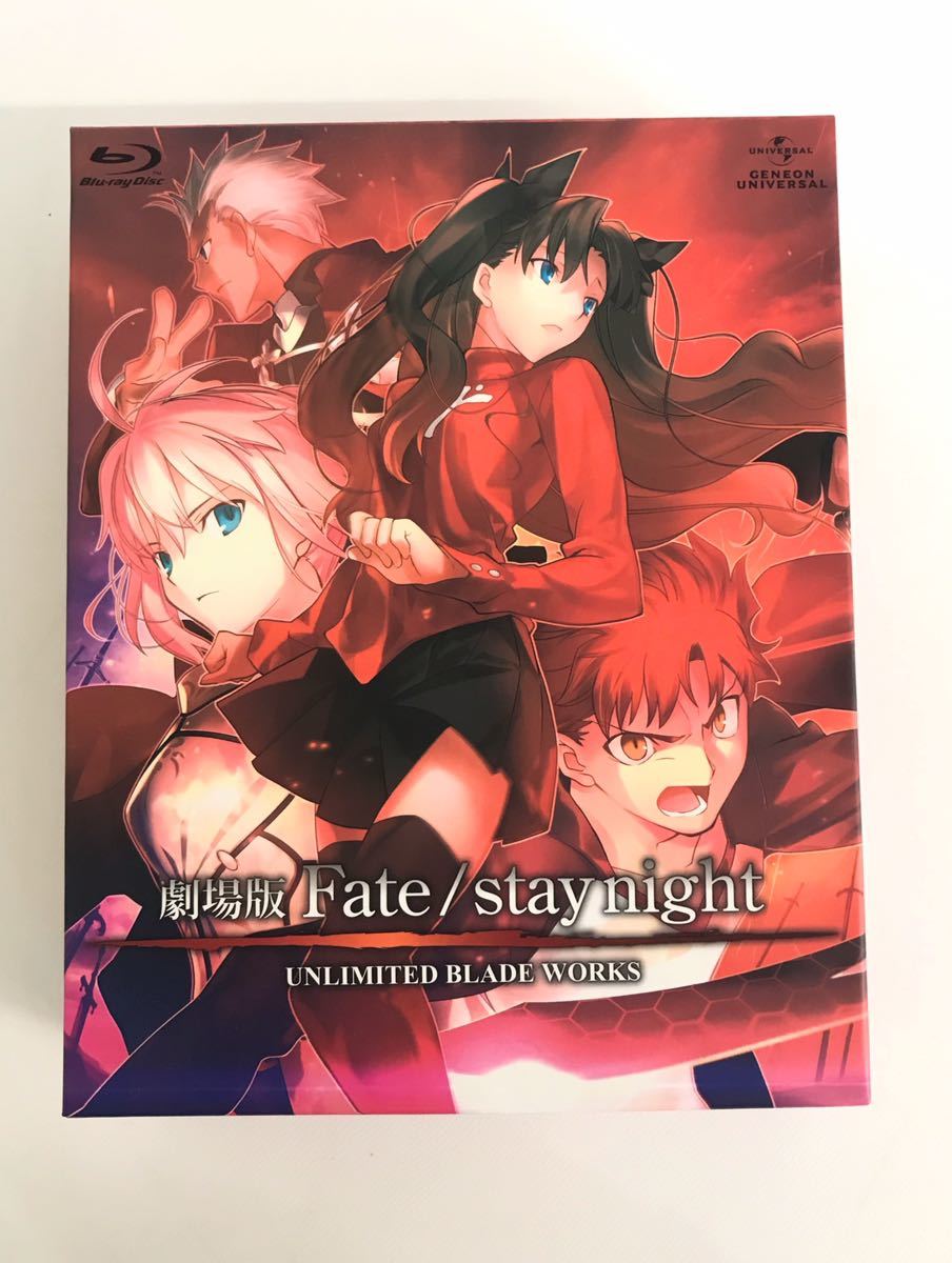 DSC-003【中古】劇場版 Fate/stay night Unlimited Blade Works Blu-ray フェイト ブルーレイ_画像1