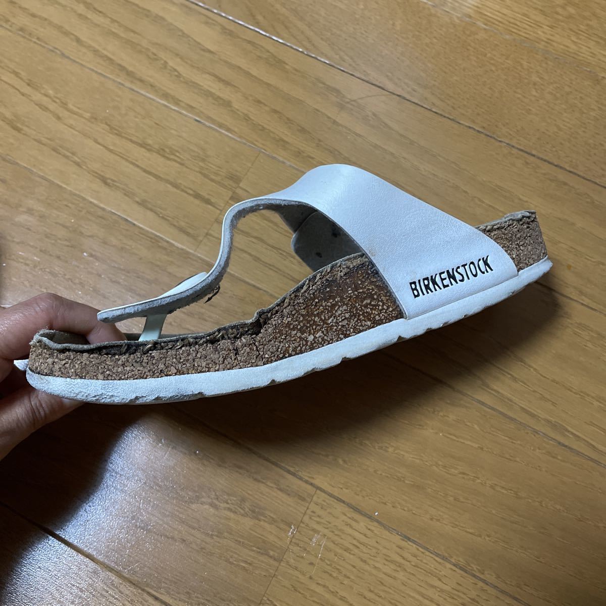 BIRKENSTOCK ビルケンシュトック ギゼ 36 22.5～23 ホワイト サンダル_画像5