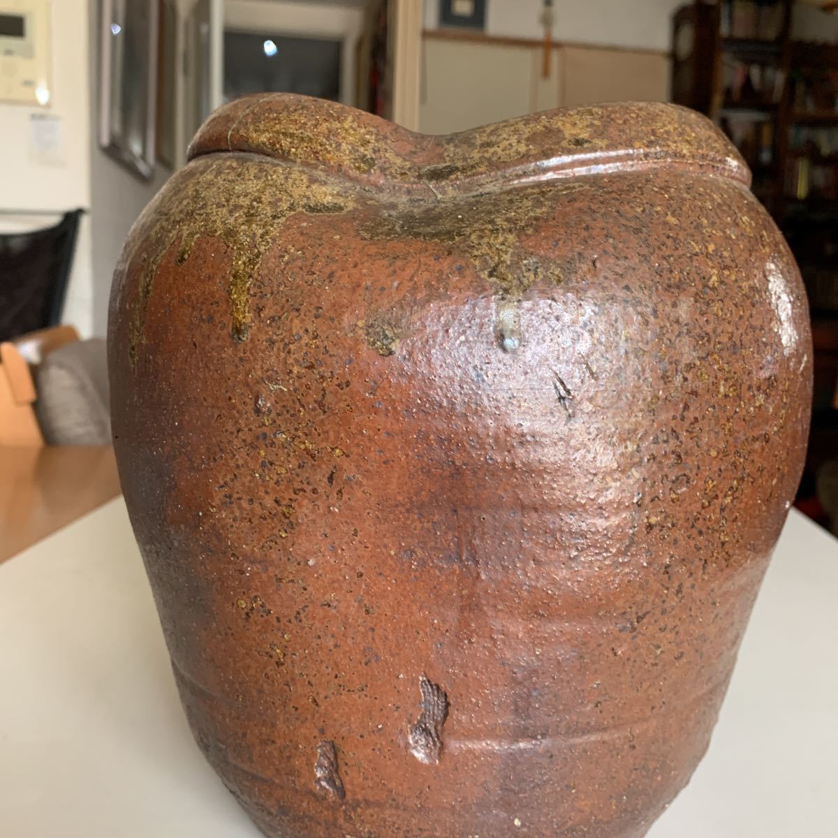 備前焼壺江戸時代骨董品六古窯壺骨董品| JChere雅虎拍卖代购