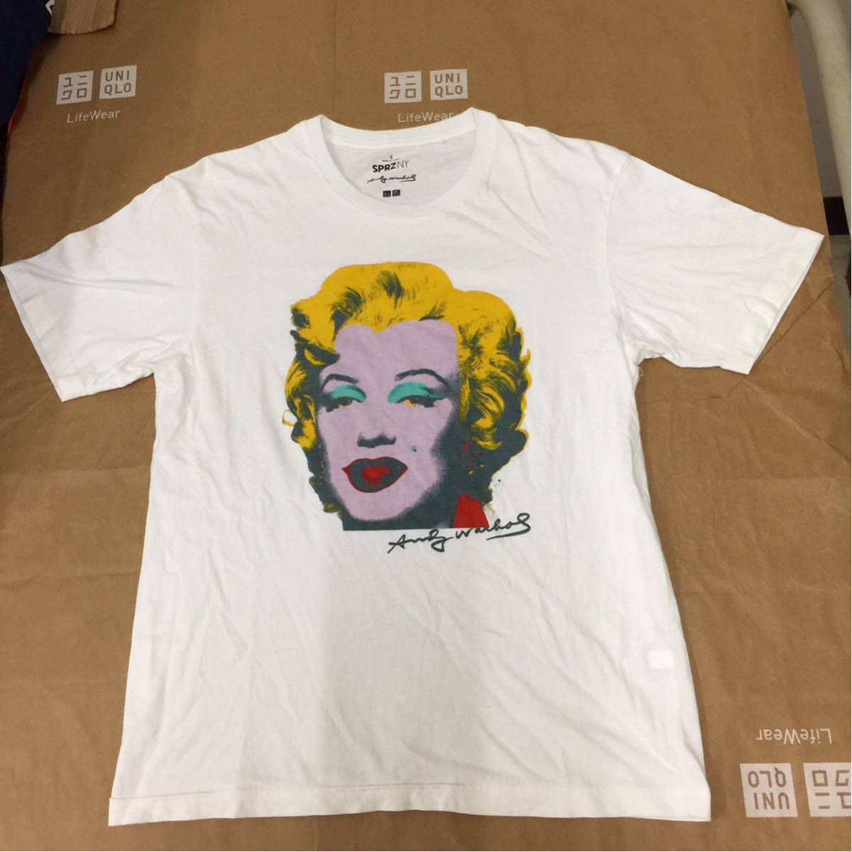 UNIQLO ユニクロTシャツ アンディーウォーホル Andy Warhol マリリン