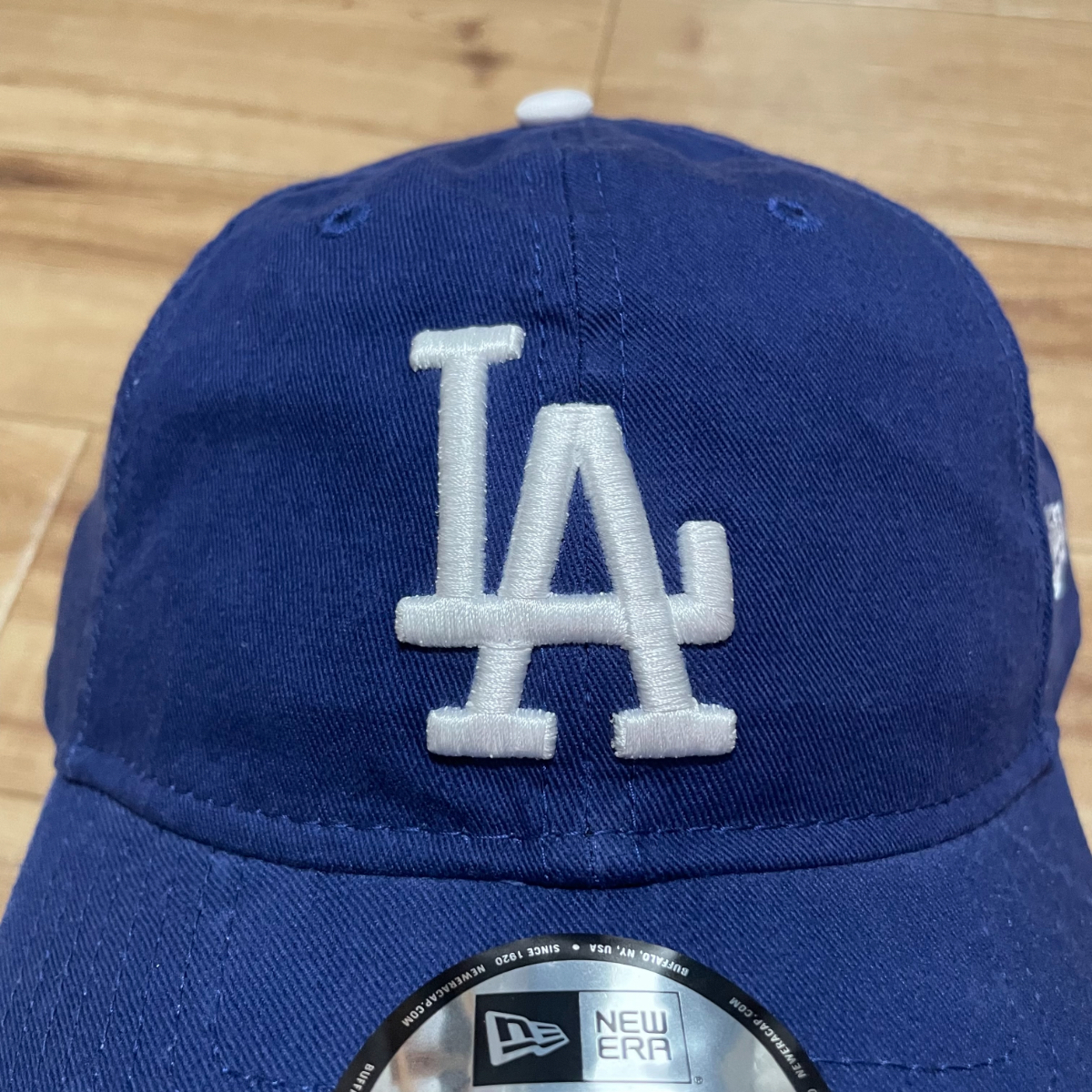 NEWERA 【9Twenty】 ニューエラ ストラップバックキャップ 帽子 Dodgers / ロサンゼルス・ドジャース サイズ調節可能 USA正規品 青_画像2