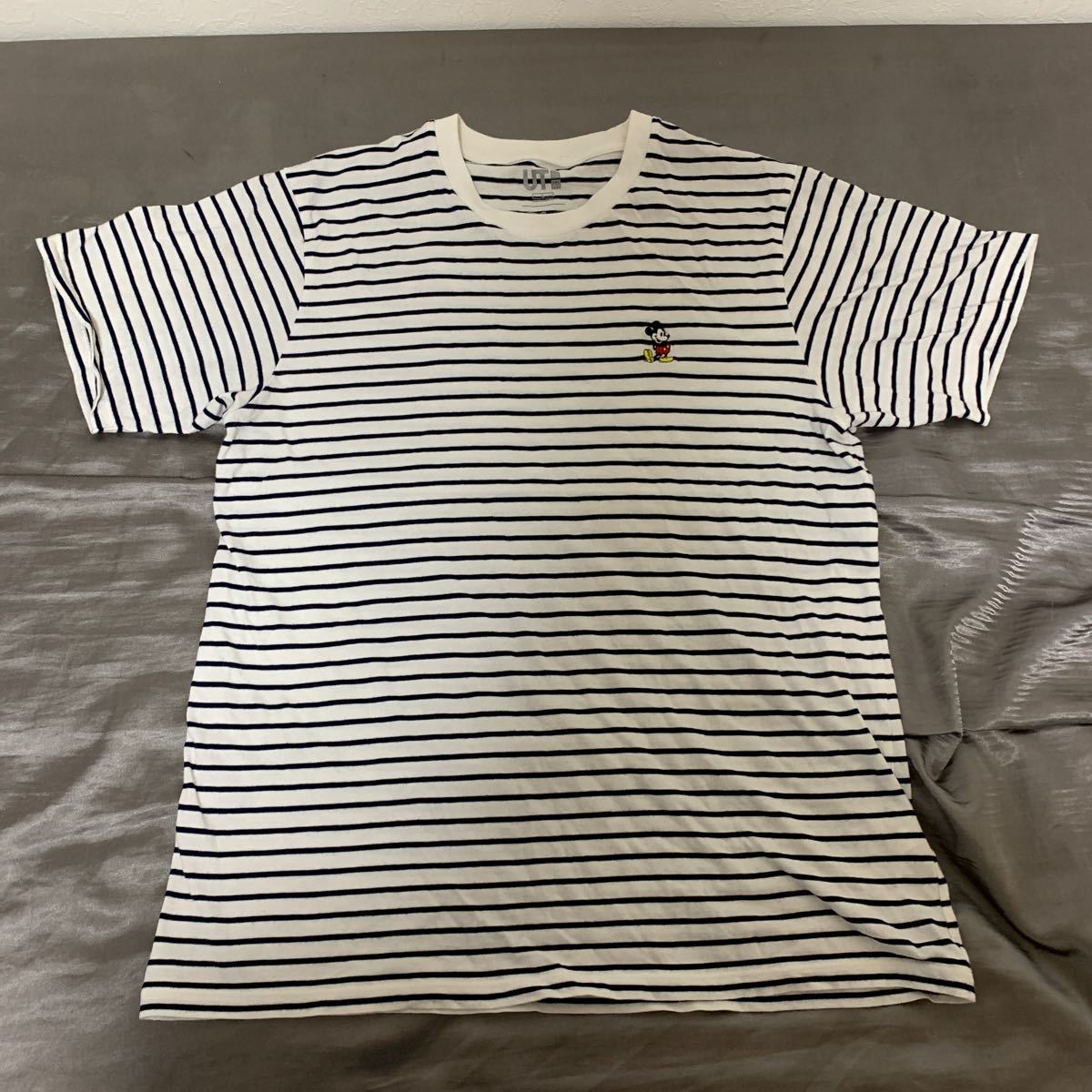 Paypayフリマ 半袖tシャツ ボーダーtシャツ ユニクロ ボーダー柄 ミッキーマウス ディズニー Paypayフリマ 半袖tシャツ ボーダーtシャツ ユニクロ ボーダー柄 ミッキーマウス ディズニー