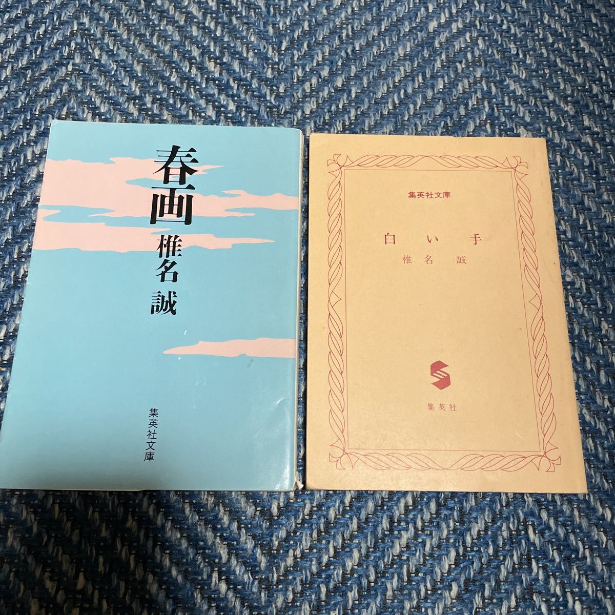 Paypayフリマ 春画 白い手 カバー無し 椎名誠著 集英社文庫 2冊セット 送料無料 Paypayフリマ 春画 白い手 カバー無し 椎名誠著 集英社文庫 2冊セット 送料無料