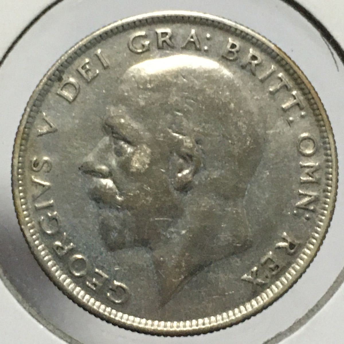 British George v Half (1/2) Crown Silver Conins 1932 Редкая ценная антикварная монета/ревер.
