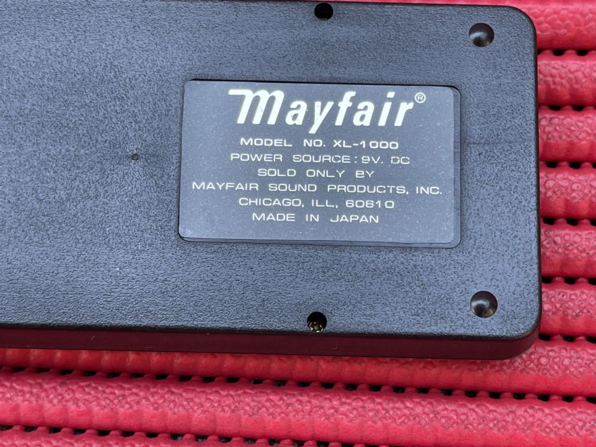 当時物 新品未使用 mayfair XL-1000 電卓 カリキュレーター ミッドセンチュリー スペースエイジ アンティーク 昭和 レトロ ビンテージ
