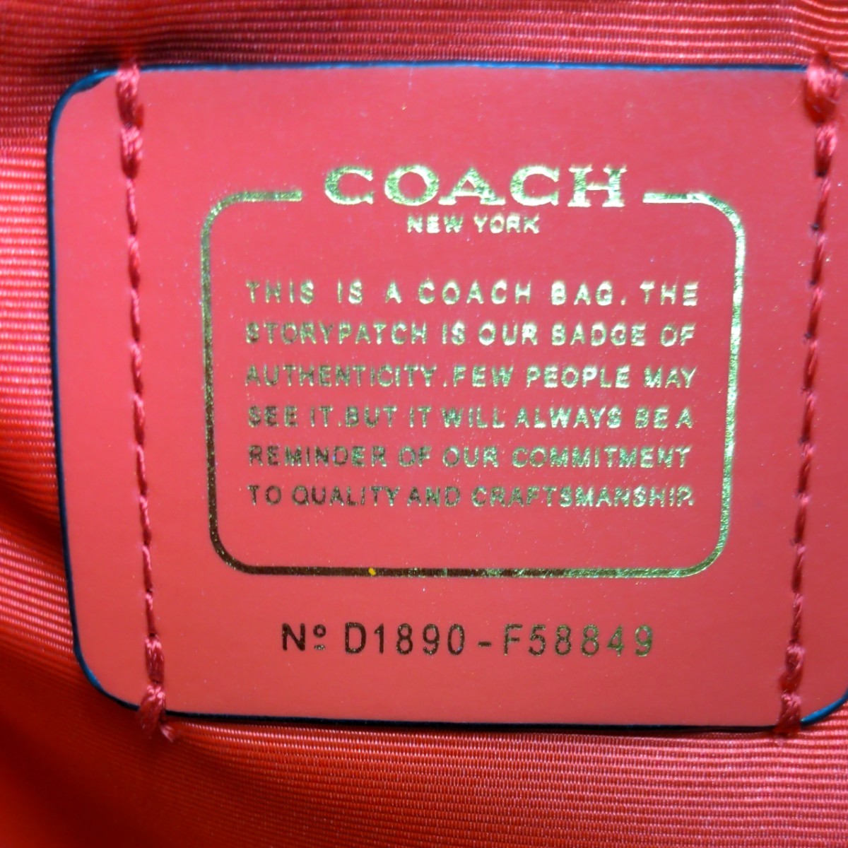 コーチ　COACH トートバッグ　人気おしゃれバッグ　ブラック／レッド　大容量バッグ　マザーズバッグ　ビジネスバッグ　新品未使用