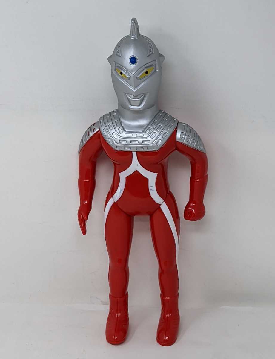 M1-360【マスダヤ　トーキング　ウルトラセブン】ソフビ　人形　昭和レトロ　ウルトラマン　◎ジャンク現状品