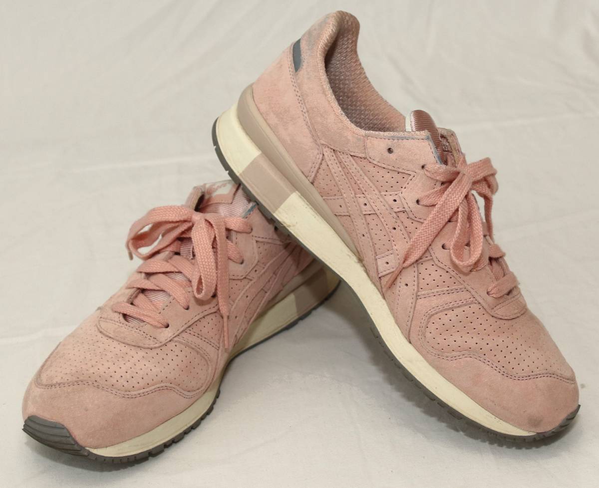 Onitsuka Tiger TIGER ALLY 28cm スウェード ライトピンク(EVENING SAND)