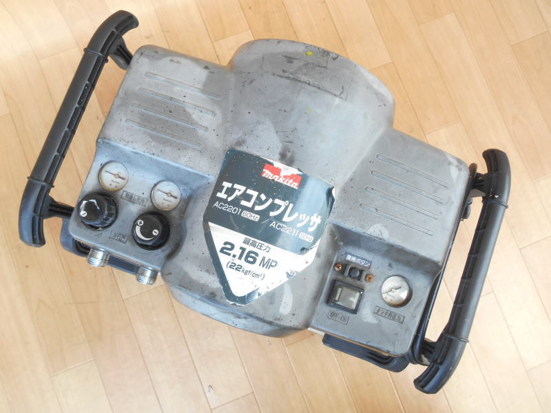 マキタ【激安】makita 常圧 エアコンプレッサ エアー コンプレッサ エア コンプレッサー エアーコンプレッサー 100V 50Hz◆AC2211_画像6