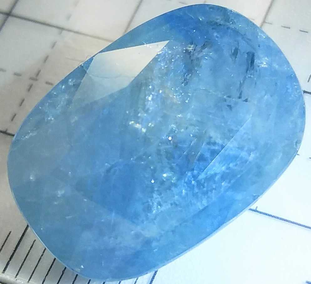 S-20] 天然 非加熱ブルーサファイア 0.93ct 原石-