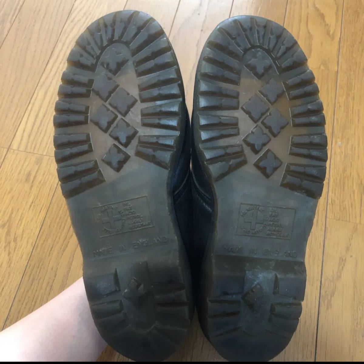 モデルで Dr.Martens - Dr.Martens KIZZY UK4 厚底 ヒール ローファー