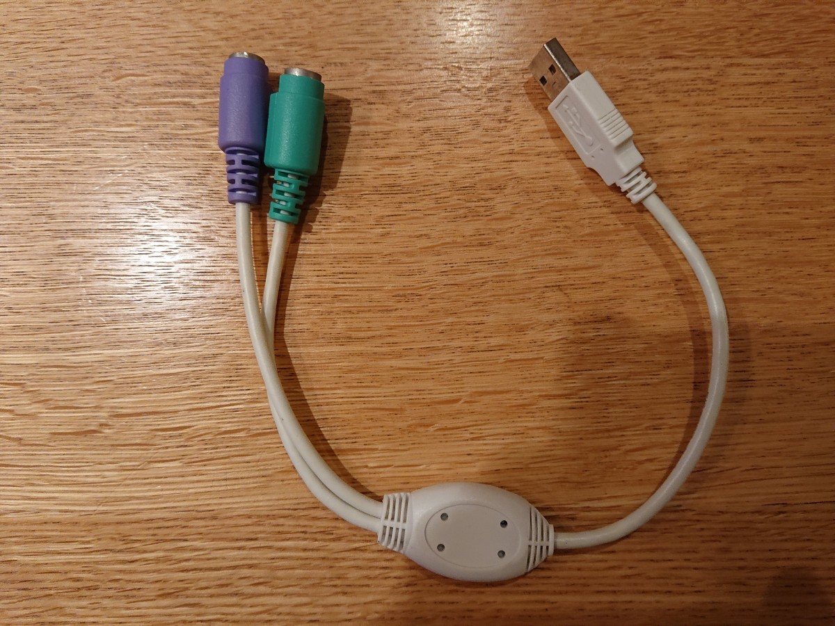 PS/2-USB 変換ケーブル