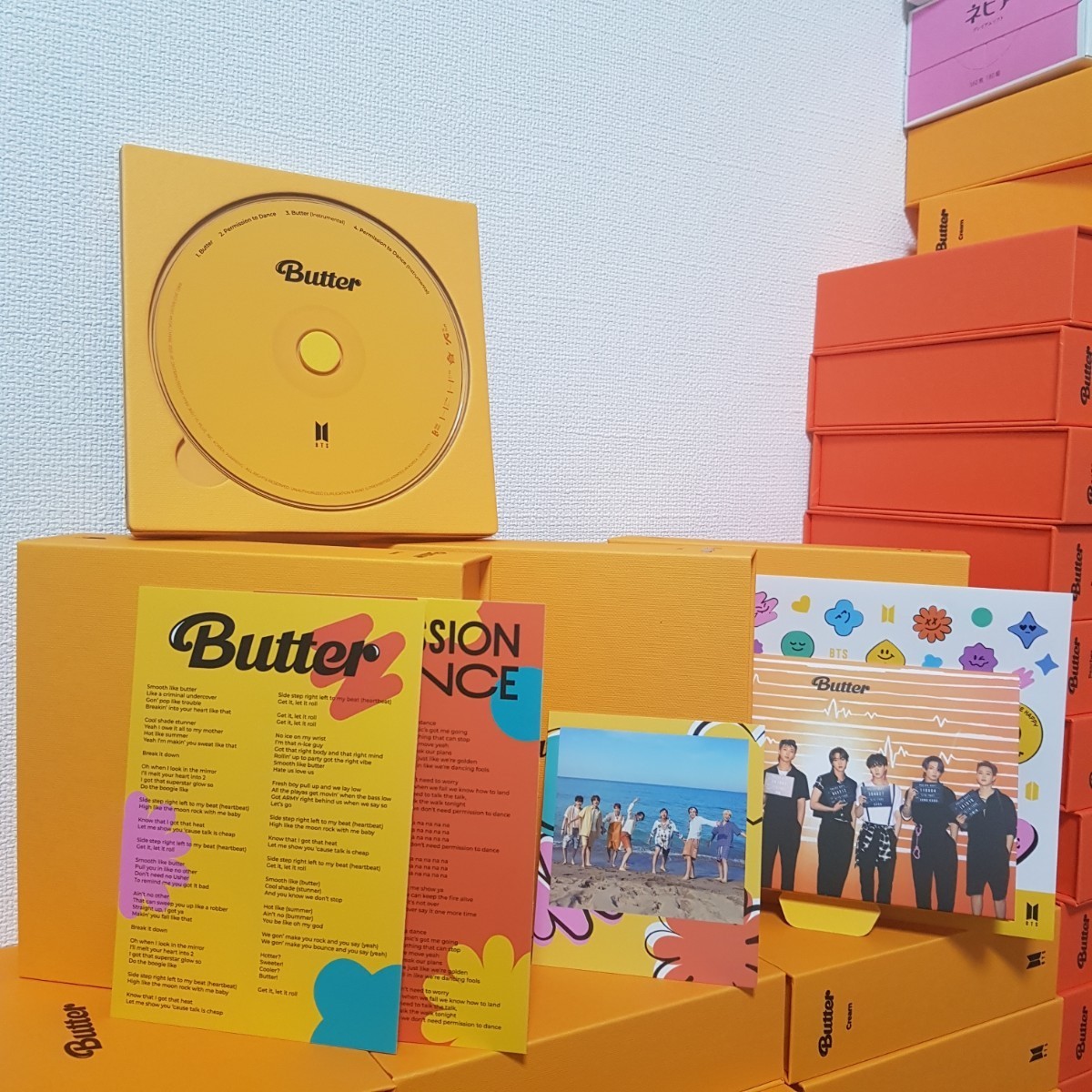 数量限定】 BTS butter creamCDセット ポスター2枚｜Yahoo!フリマ（旧