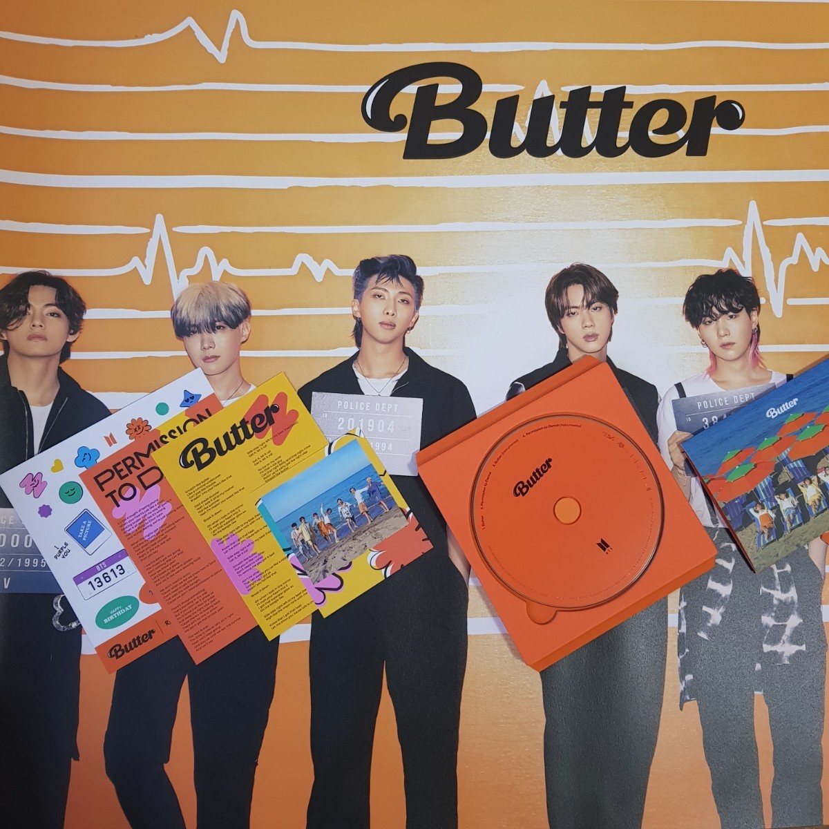 BTS Butter Peaches CD アルバム ポスター付き｜Yahoo!フリマ（旧