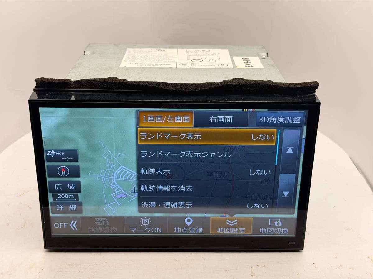 アルパインHDD カーナビ CD DVD Bluetooth 301ナビ X9V｜Yahoo!フリマ