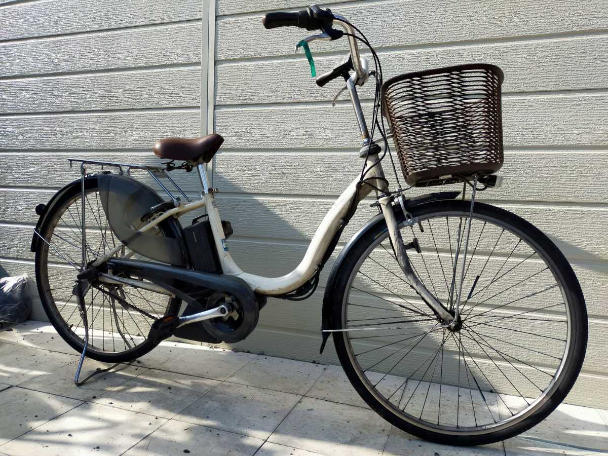 ヤマハ PAS Natura 電動アシスト自転車 26インチ XOL5 2014年 内装3段変速 8.7Ahバッテリー・充電器 整備済み自転車！ 072608_画像2