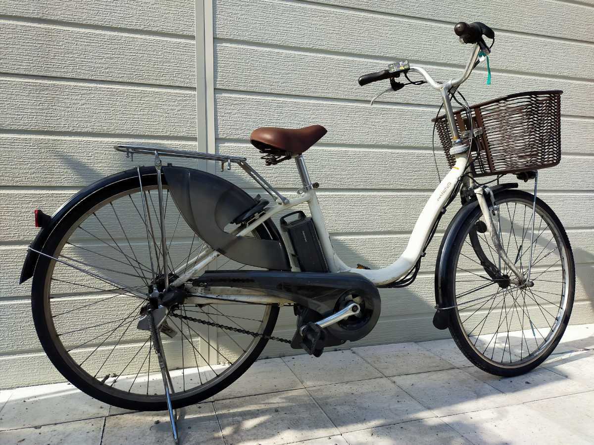 ヤマハ PAS Natura 電動アシスト自転車 26インチ XOL5 2014年 内装3段変速 8.7Ahバッテリー・充電器 整備済み自転車！ 072608_画像3