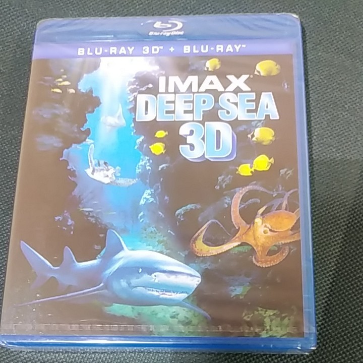 《Blu-ray》IMAX：DEEP  SEA  3D 未開封品