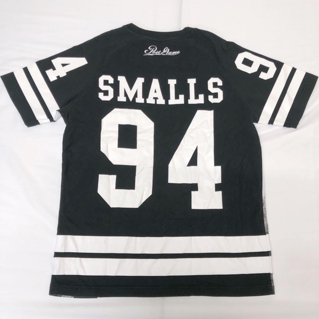 post game ビギー 半袖Tシャツ L メンズ ノトーリアス ビッグ 半袖シャツ 半袖 フットボールTシャツ フットボールシャツ ゲームシャツ 黒_画像8