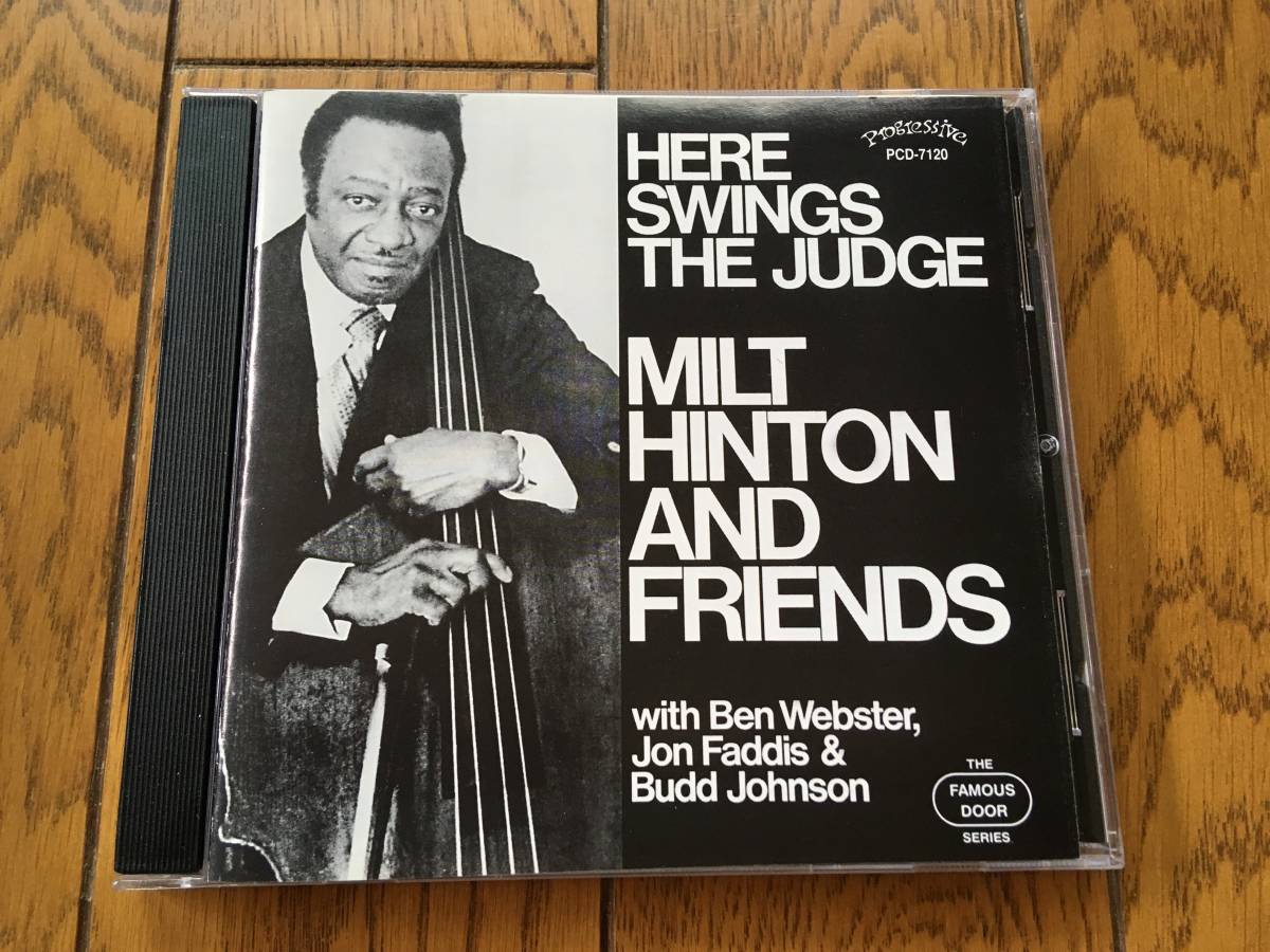 ☆ミルト・ヒントン&ベン・ウェブスター 他、MILT HINTON&BEN WEBSTER