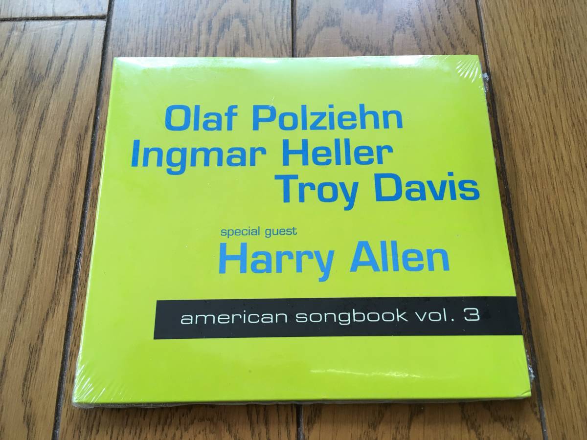 2022秋冬新作】 ☆未開封!OLAF POLZIEHN TRIO HARRY ALLEN ハリー
