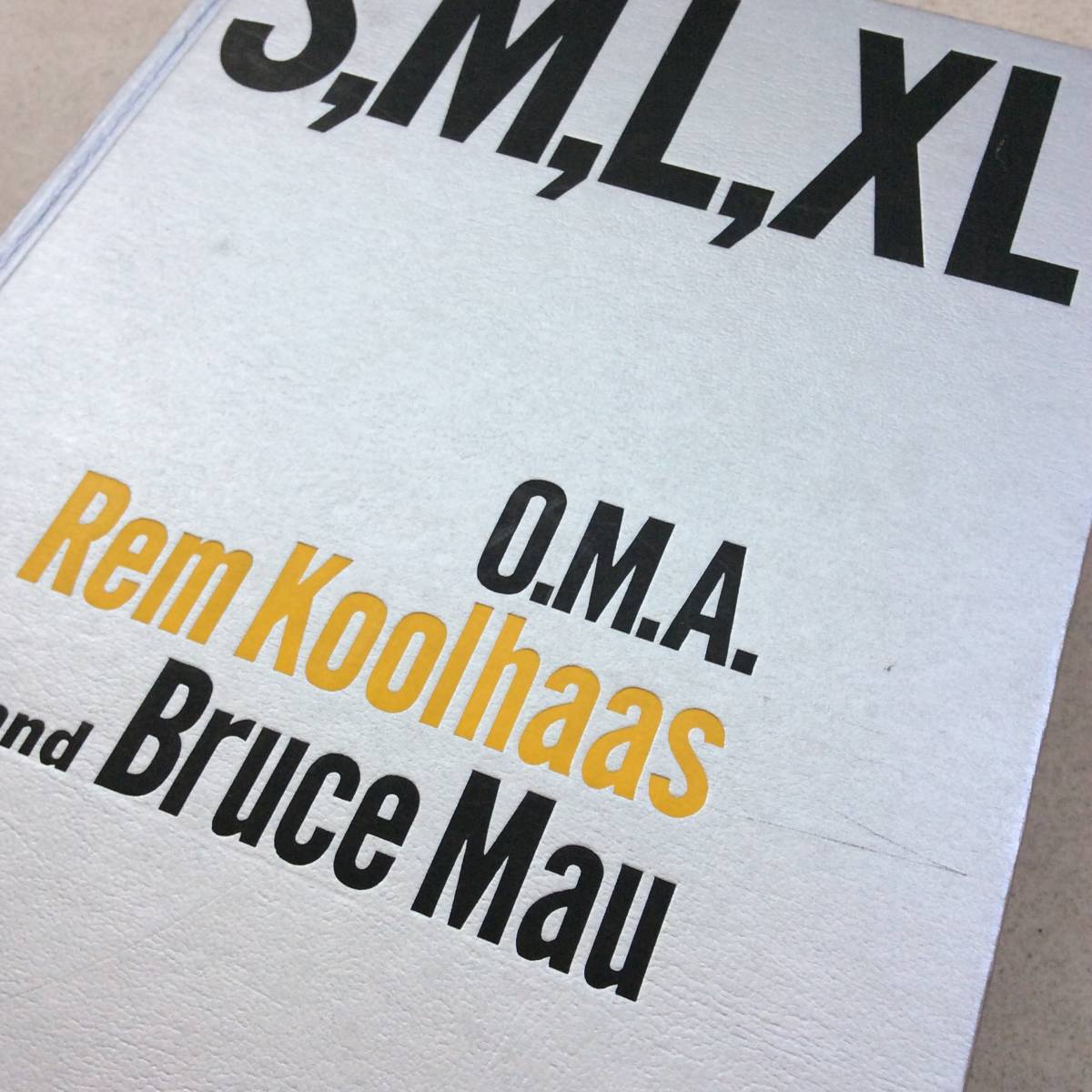 初版】 S M L XL 1st Edition / Rem Koolhaas(レム・コール 初版】 S M L XL 1st Edition / Rem Koolhaas(レム・コール
