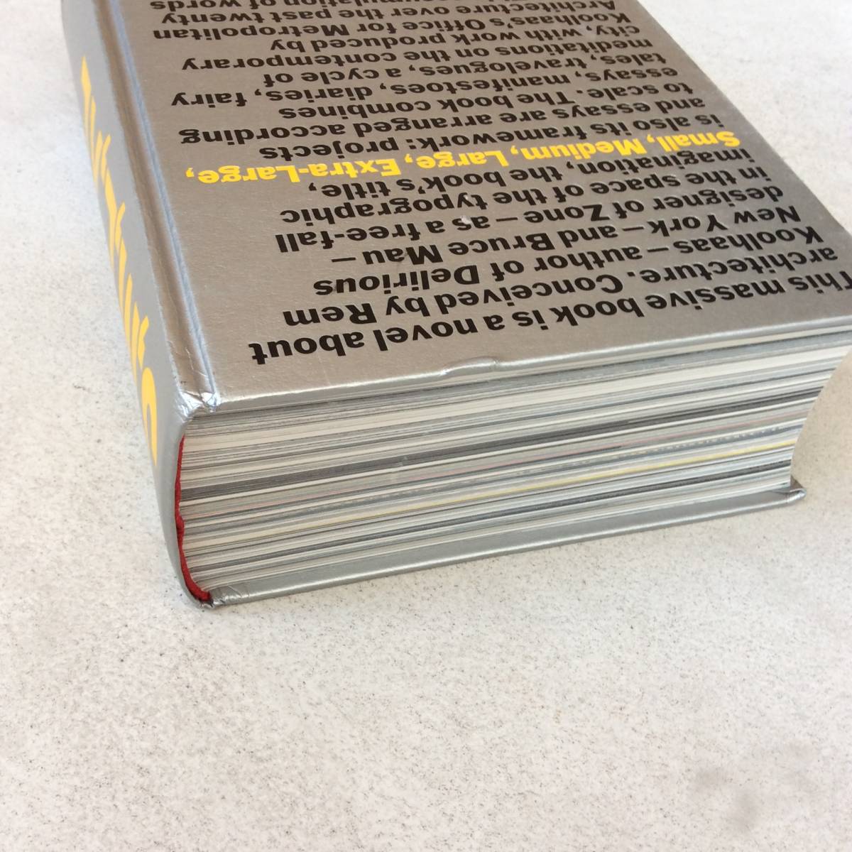 初版】 S M L XL 1st Edition / Rem Koolhaas(レム・コール 初版】 S M L XL 1st Edition / Rem Koolhaas(レム・コール