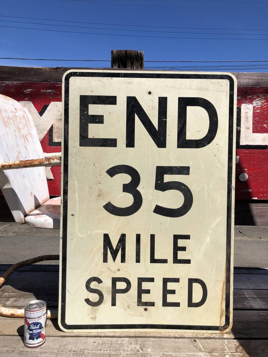 50%割引【楽ギフ_包装】 即決【END 35 MILE SPEED】 91.5x61cm ヴィンテージ USA ロードサイン 大型看板 アメリカンフェンス ジャンク ガレージ 店舗ディスプレイ 広告、ノベルティグッズ アンティーク、コレクション-ALWATANIA.COM.SA 50%割引【楽ギフ_包装】 即決【END 35 MILE SPEED】 91.5x61cm ヴィンテージ USA ロードサイン 大型看板 アメリカンフェンス ジャンク ガレージ 店舗ディスプレイ 広告、ノベルティグッズ アンティーク、コレクション-ALWATANIA.COM.SA