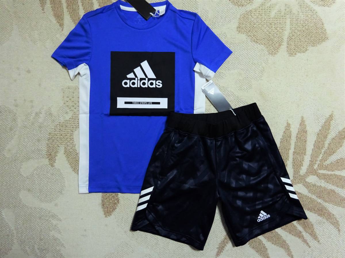 新品 Adidasアディダス 150 軽量 快適素材 半袖tシャツ ブルー ハーフパンツ ネイビー 上下 セットアップ 即決 日本代购 买对网 新品 Adidasアディダス 150 軽量 快適素材 半袖tシャツ ブルー ハーフパンツ ネイビー 上下 セットアップ 即決 日本代购 买对网