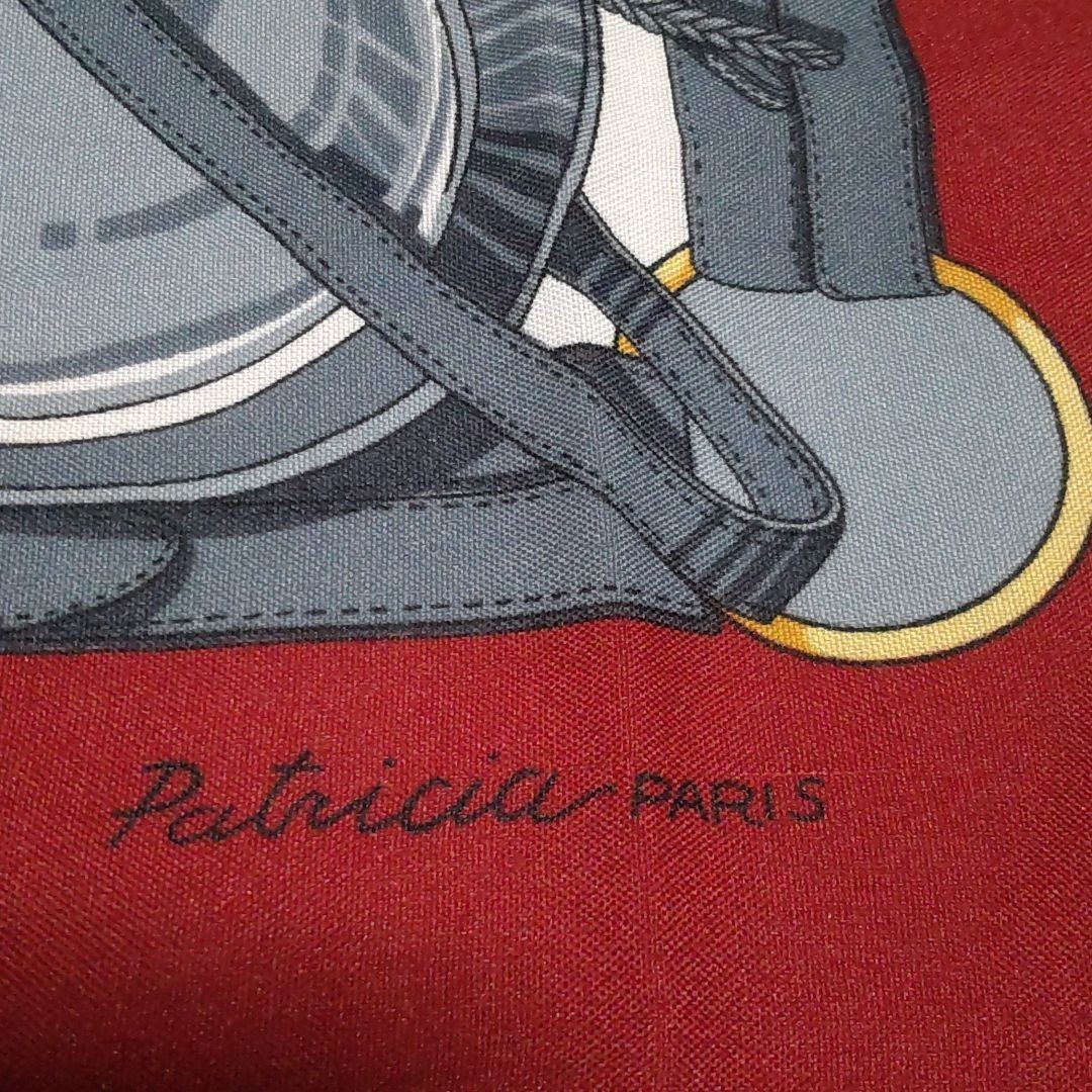 スカーフ　大判     patricia Paris