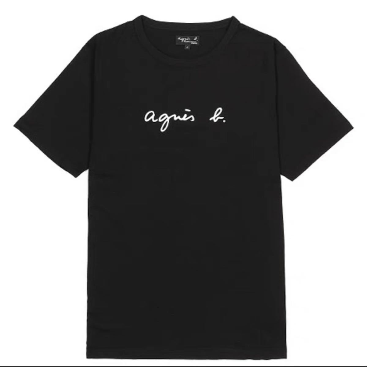 【大人気商品・新品未使用品】アニエスベー Tシャツ メンズ 黒　