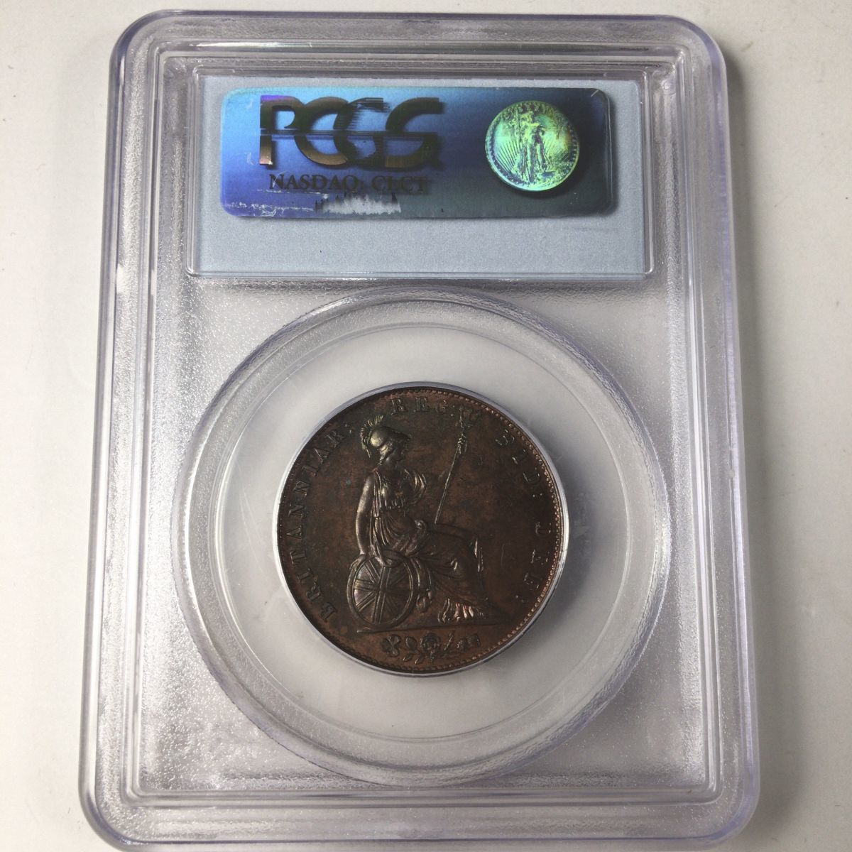 ヤフオク! - 1点限り 銅貨初年号 1838年 イギリス 英国 1/2 『サイバーパンク スラブ2点 ペニー 雑貨