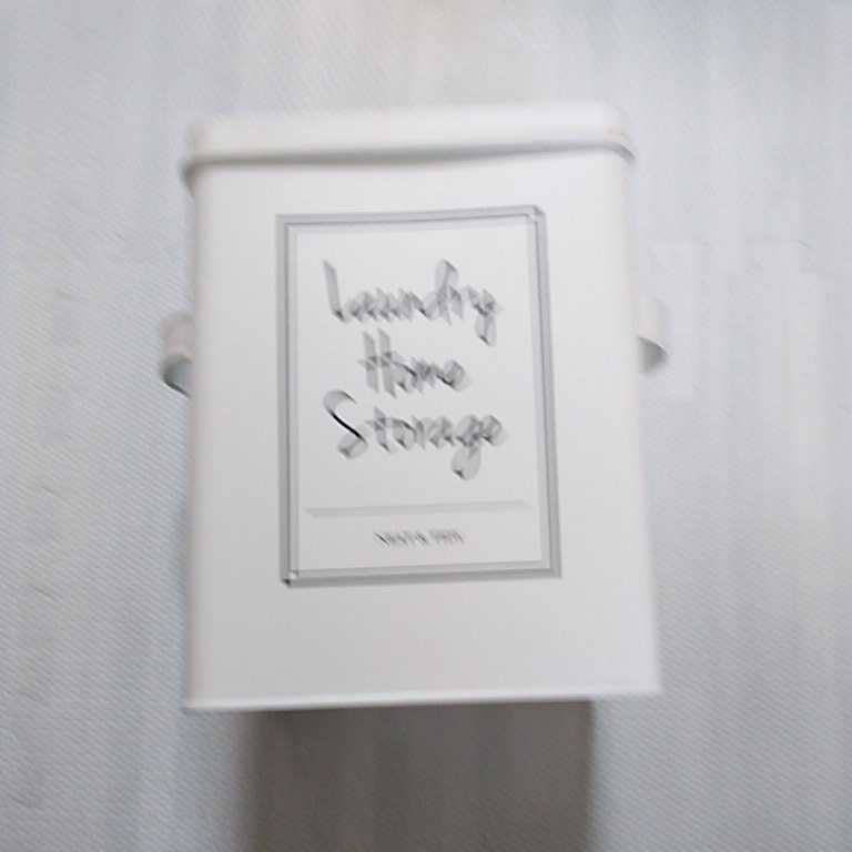 ストレージボックス　缶　Laundry Home Storage _画像1
