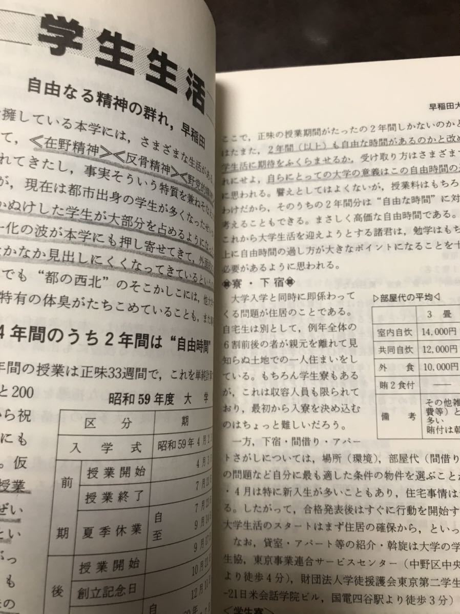  red book Waseda университет закон факультет 1986шт.@ сборник - вписывание нет 
