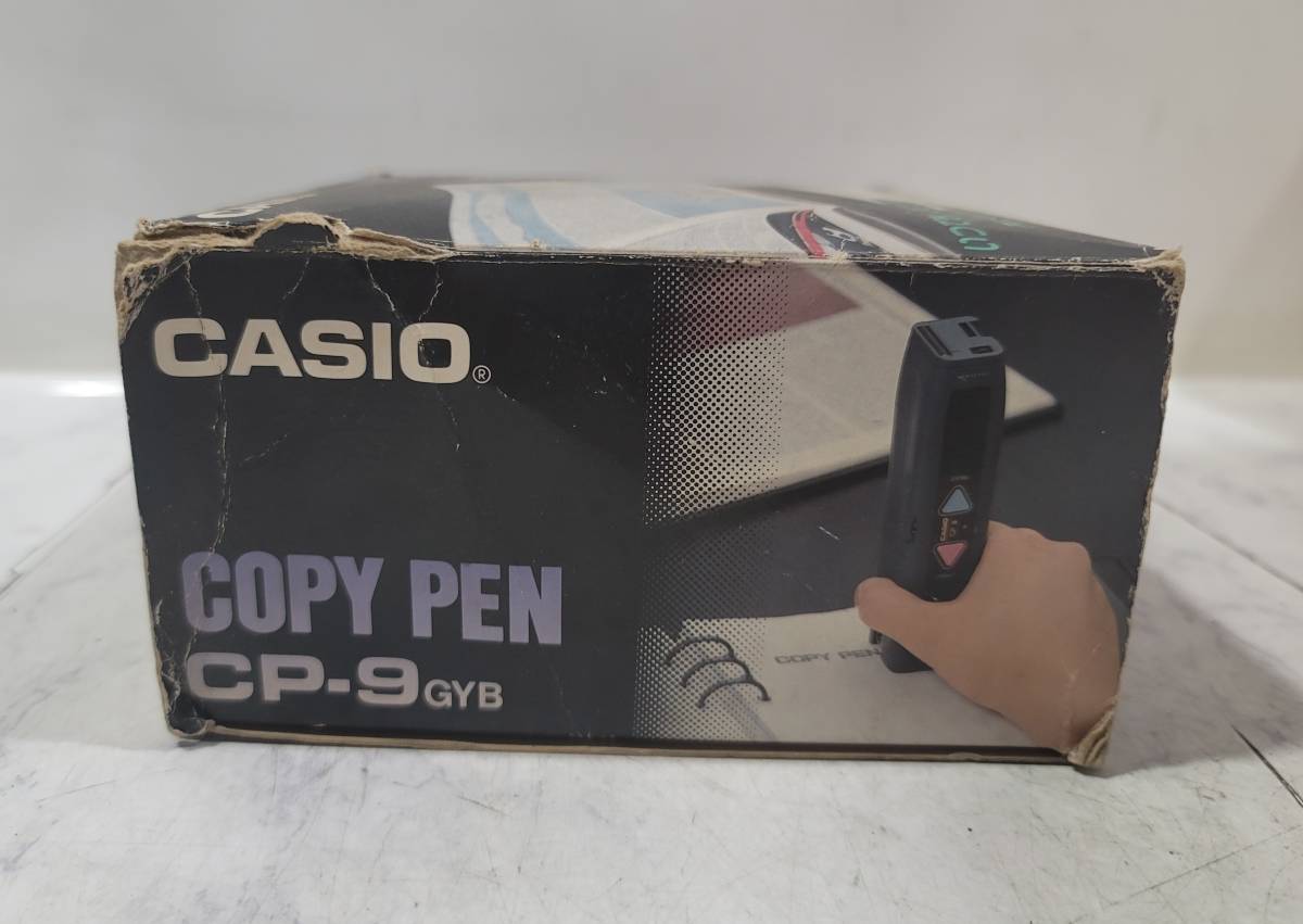 □ [動作未確認 ジャンク] CASIO COPY PEN コピーペン CP-9 GYB