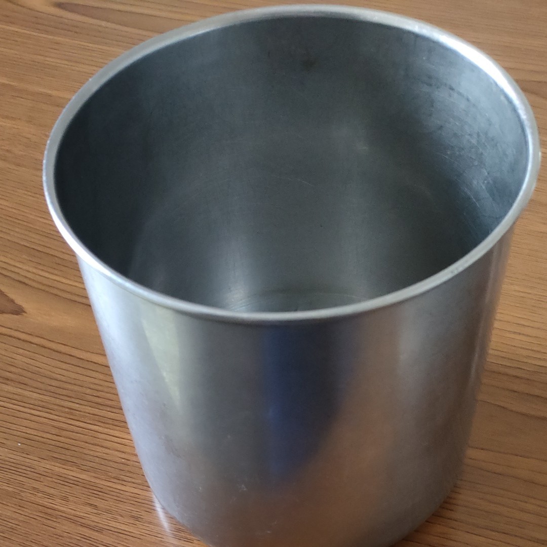 業務用 調理器具 ステンレス 深型0号バット4連 蓋無し丸形ポット 業務用 調理器具 ステンレス 深型0号バット4連 蓋無し丸形ポット