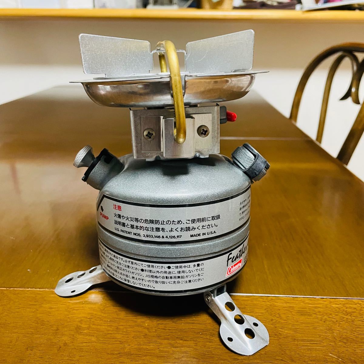 コールマン アンレデッドピーク1ストーブ ガソリンOK 442-700J コールマン アンレデッドピーク1ストーブ ガソリンOK 442-700J