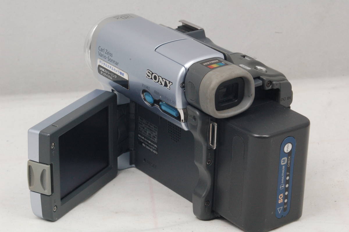 動作未確認 ソニー ハンディカム Sony HandyCam DCR-TRV22 Digital Video Camera Recorder デジタル  ビデオカメラ レコーダー 120x