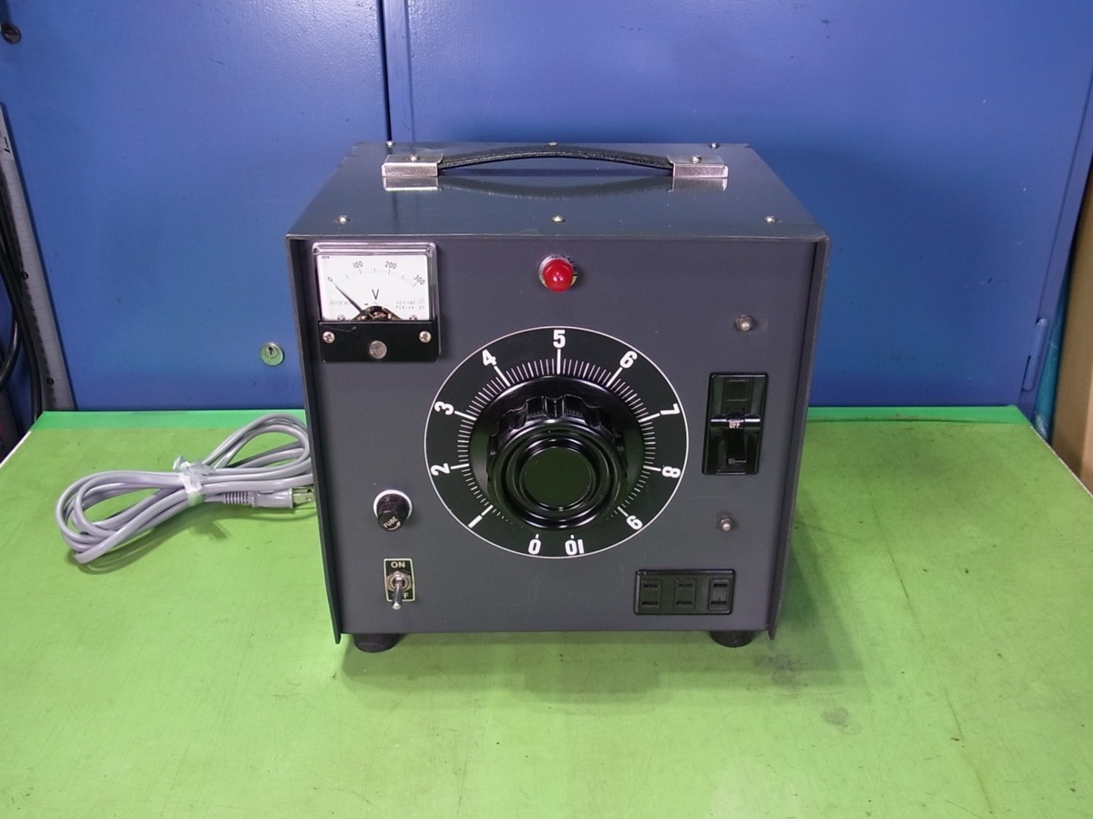 □□【即決】松永製作所 摺動電圧調整器 (SLIDE REGULATORS □□【即決】松永製作所 摺動電圧調整器 (SLIDE REGULATORS