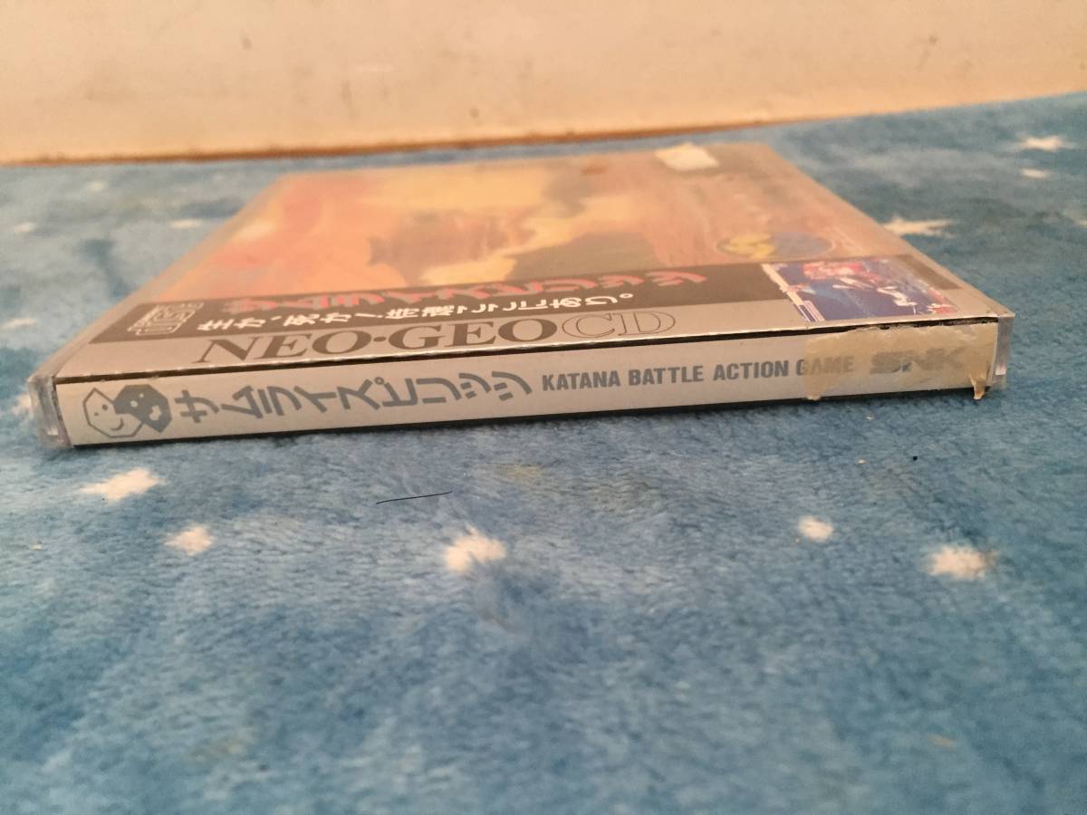 サムライスピリッツ　ネオジオCD　新品　NEOGEO CD　SNK　ゲームソフト　当時物　Samurai Shodown