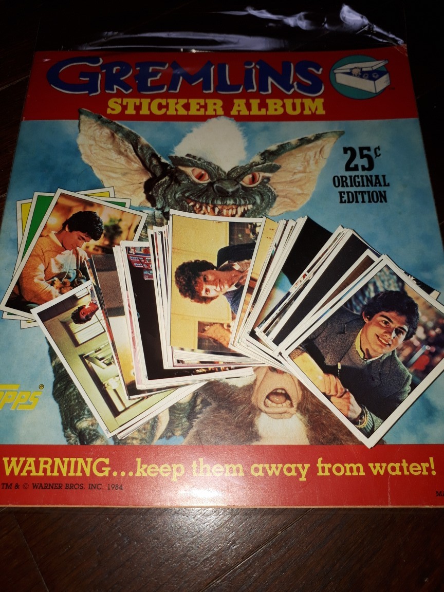 グレムリン ステッカーアルバム と ステッカー１１２枚セット 1984年製 の画像6