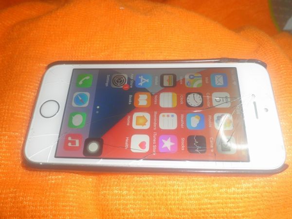 iPhone SE 16GB silver MLLP2J/A case set_画像4