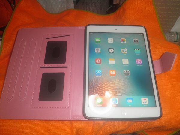 iPad本体 Apple iPad mini Wi-Fi+Cellular 16GB MD543J/A silver case set