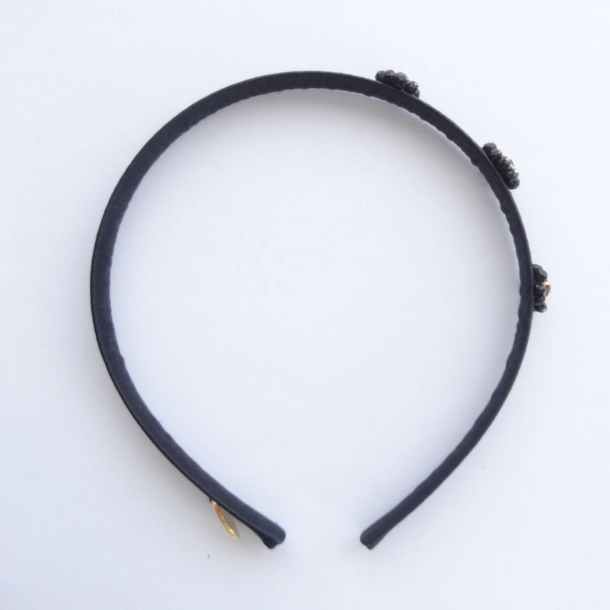 BEAMS* Aqua Girl buy hair elastic | Katyusha summarize 4 piece set black series Gold pipe biju- Swarovski equipment ornament 