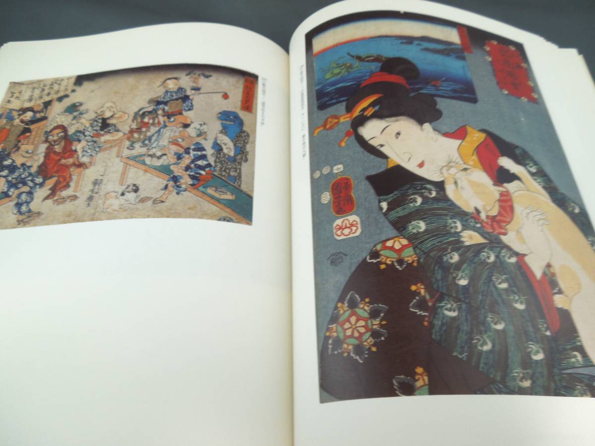  art gallery goods ( exhibition viewing . llustrated book ) handle bruk ukiyoe collection exhibition 