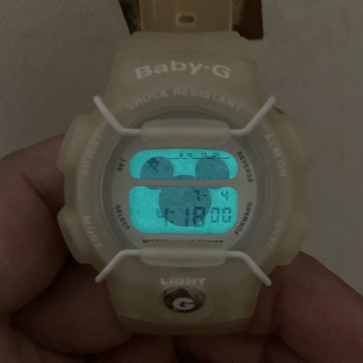 ヤフオク! - Baby-G /ベビーG ディズニーストア5周年記念 限...