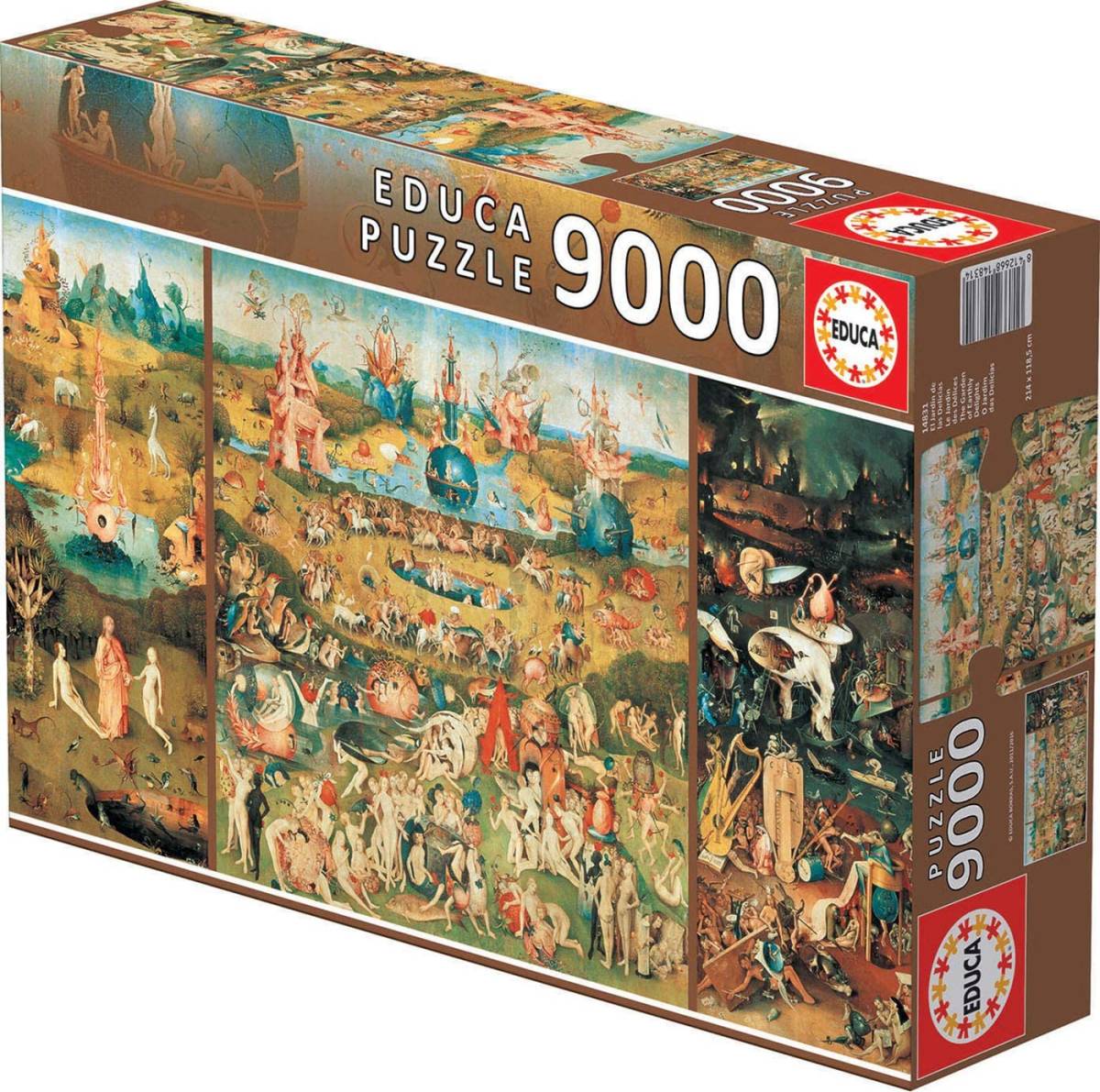 ED 14831 9000ピース ジグソーパズル スペイン発売 快楽の園 ヒエロニムス・ボス The Garden of Earthly Delights, Hieronymus Bosch